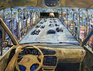 Print of Conceptual Automobile Paintings by John Kilduff