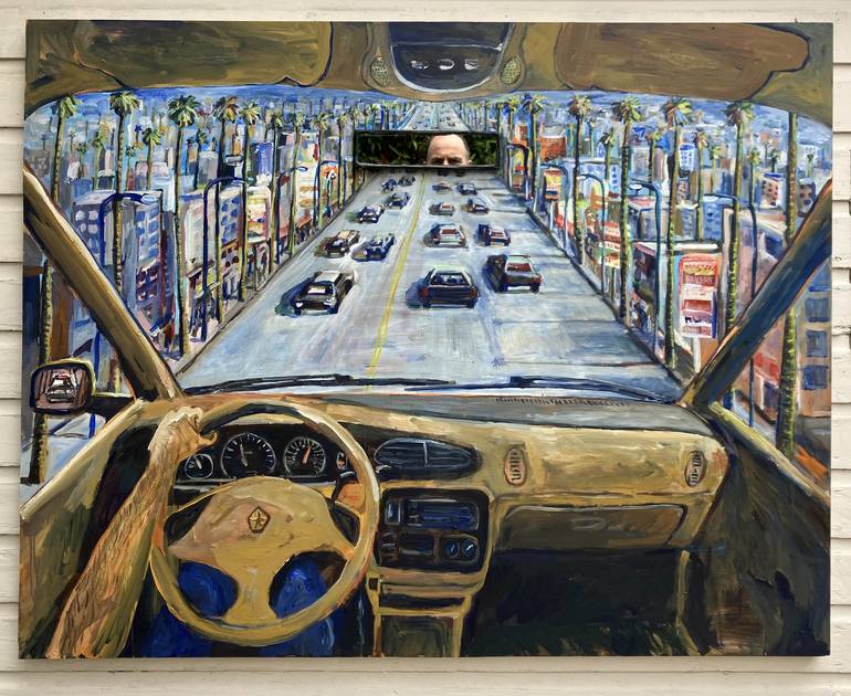 Original Contemporary Automobile Painting by John Kilduff