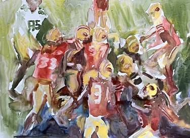 Original Impressionism Sports Paintings by John Kilduff