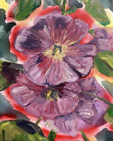 Print of Impressionism Floral Paintings by John Kilduff