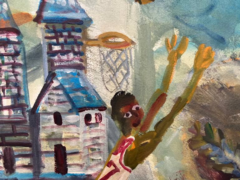 Original Impressionism Sports Painting by John Kilduff