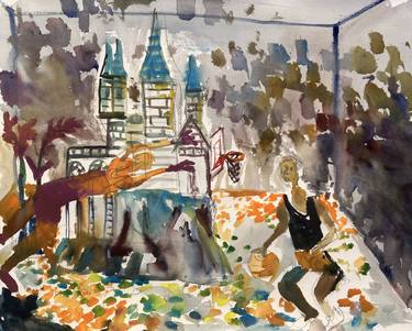 Original Impressionism Sports Paintings by John Kilduff