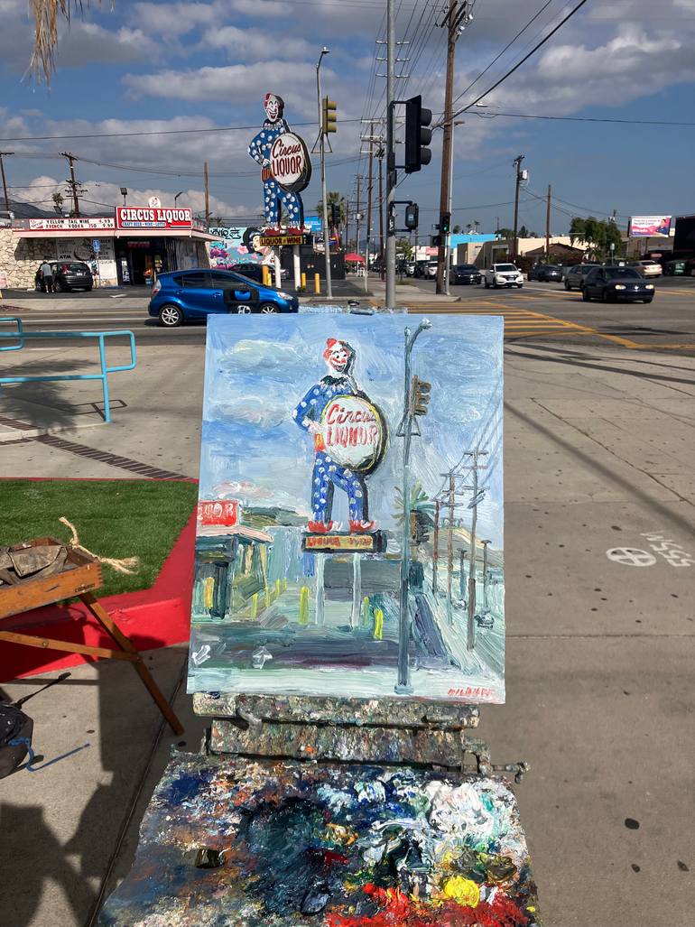 Original Impressionism Architecture Painting by John Kilduff