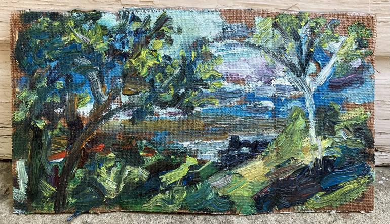 Original Impressionism Landscape Painting by John Kilduff