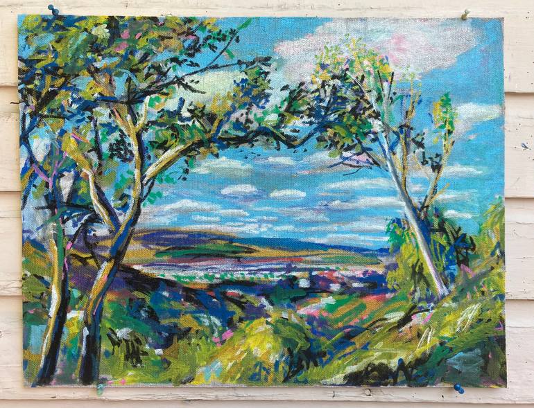 Original Impressionism Landscape Painting by John Kilduff