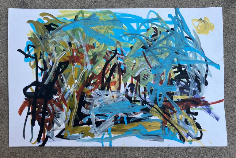 Original Abstract Painting by John Kilduff