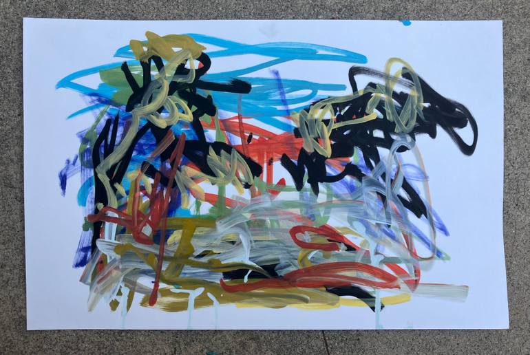 Original Abstract Painting by John Kilduff