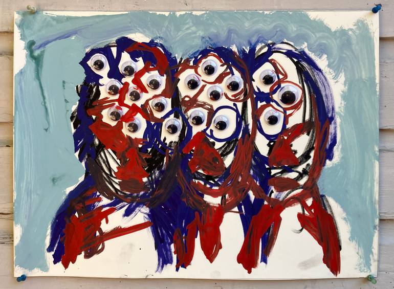 Original Impressionism People Painting by John Kilduff