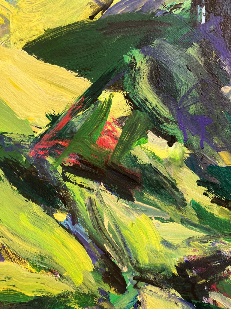 Original Impressionism Nature Painting by John Kilduff