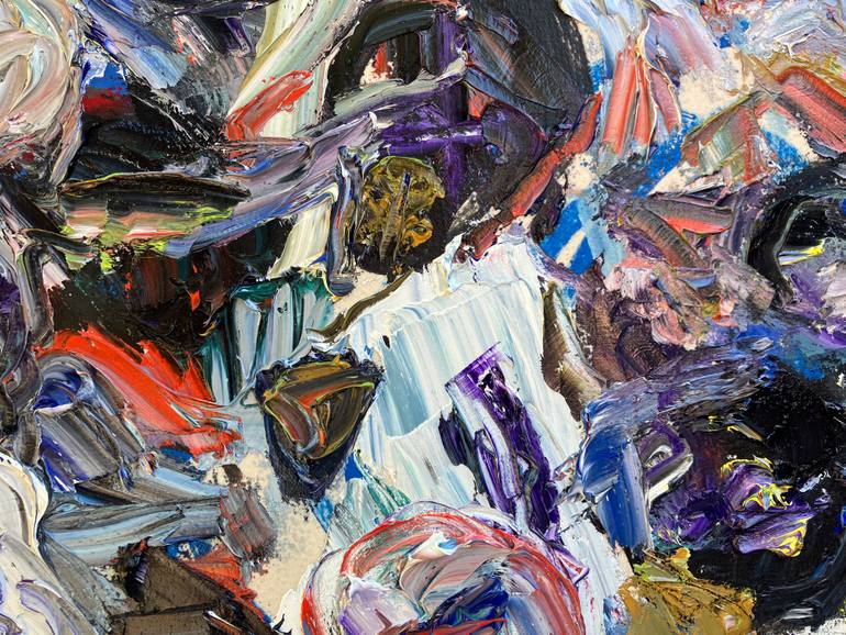 Original Abstract Expressionism Abstract Painting by John Kilduff