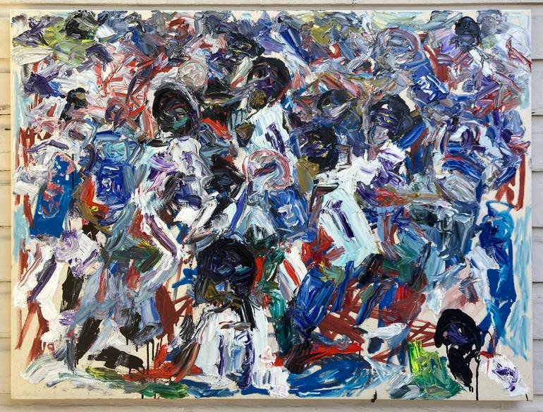 Original Abstract Expressionism Abstract Painting by John Kilduff