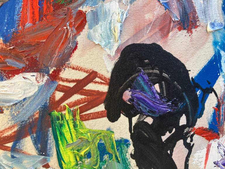 Original Abstract Expressionism Abstract Painting by John Kilduff