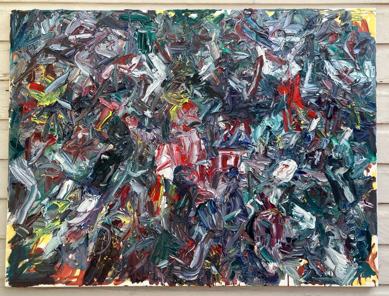 Original Abstract Expressionism Abstract Painting by John Kilduff