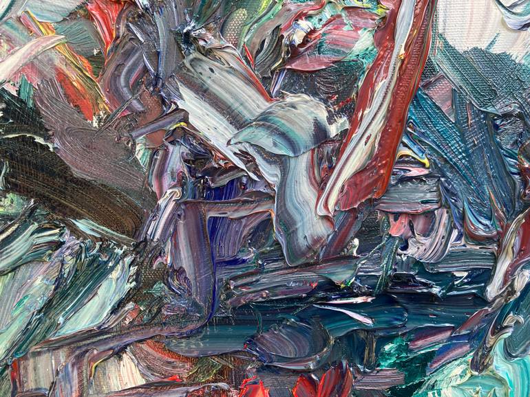Original Abstract Expressionism Abstract Painting by John Kilduff