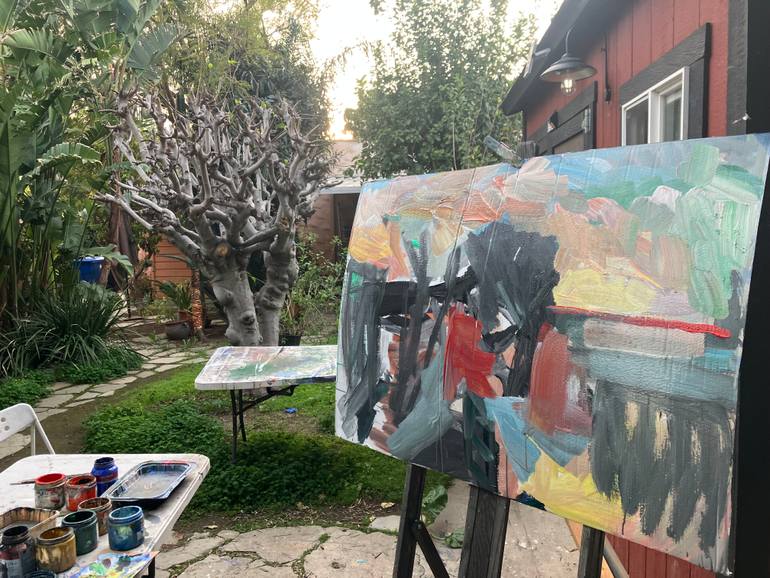 Original Impressionism Landscape Painting by John Kilduff