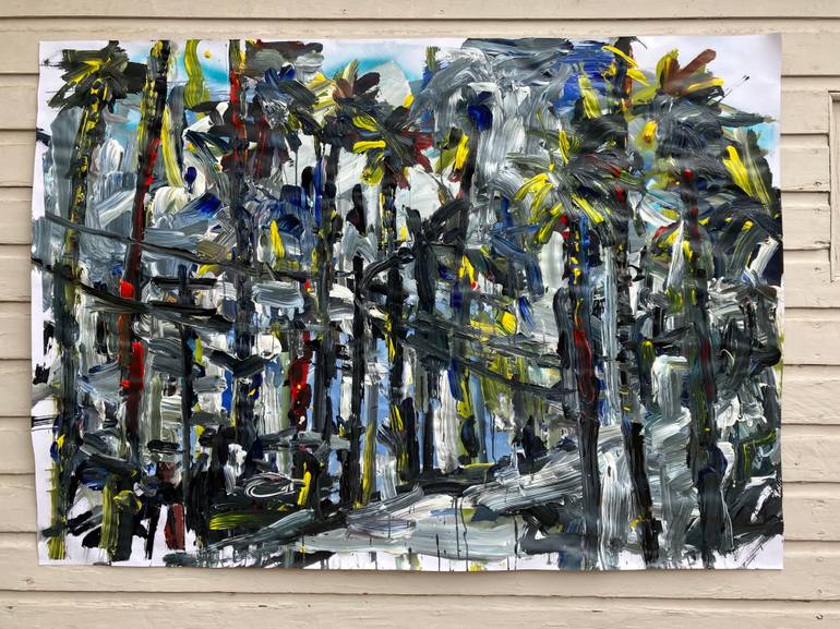 Original Contemporary Cities Painting by John Kilduff