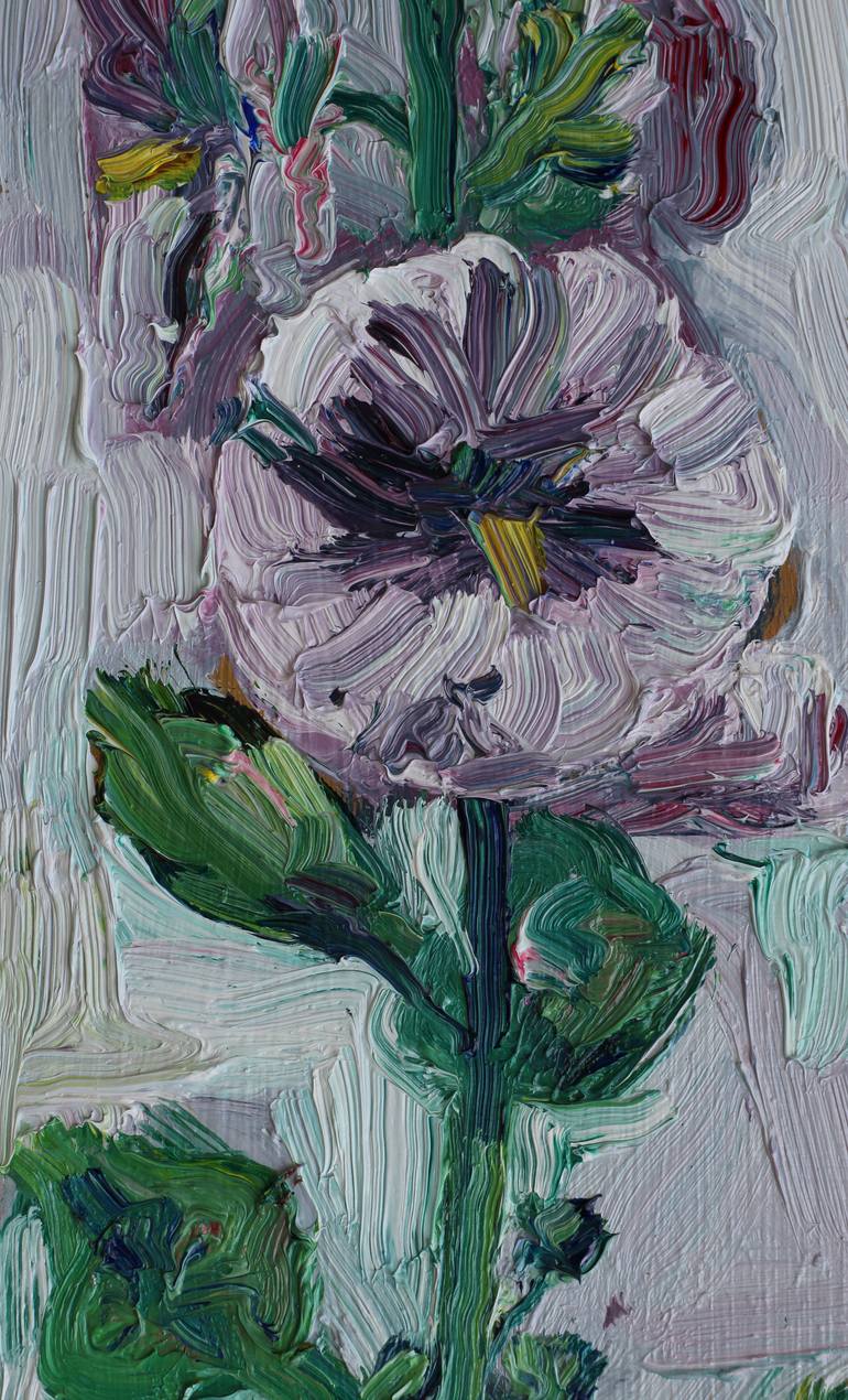 Original Impressionism Floral Painting by John Kilduff