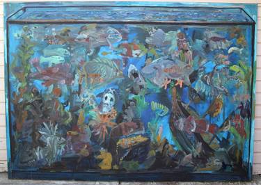 Original Conceptual Fish Paintings by John Kilduff
