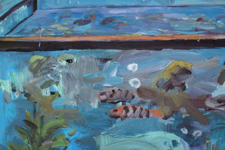 Original Fish Painting by John Kilduff