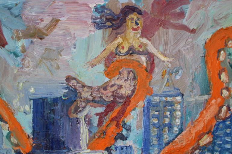 Original Figurative Fantasy Painting by John Kilduff