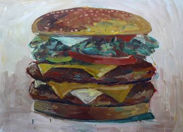 Print of Surrealism Food & Drink Paintings by John Kilduff