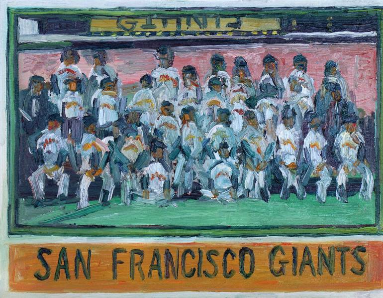 painting sf giants art