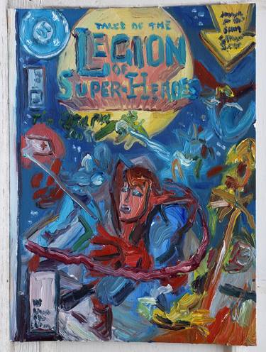 Legion of Super Heroes Comic Book Cover thumb