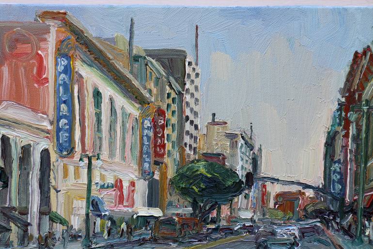 Original Architecture Painting by John Kilduff