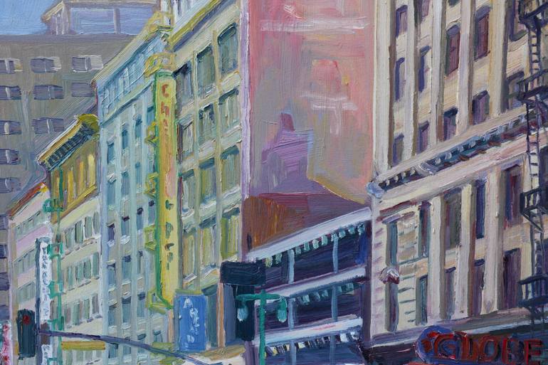 Original Impressionism Architecture Painting by John Kilduff