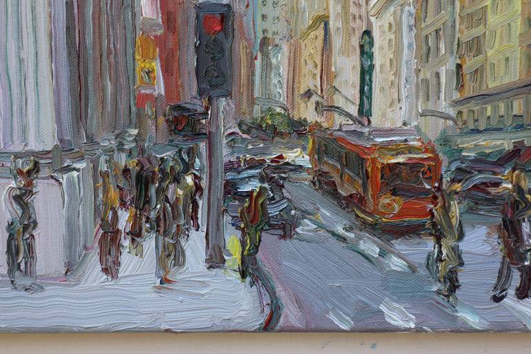 Original Impressionism Cities Painting by John Kilduff