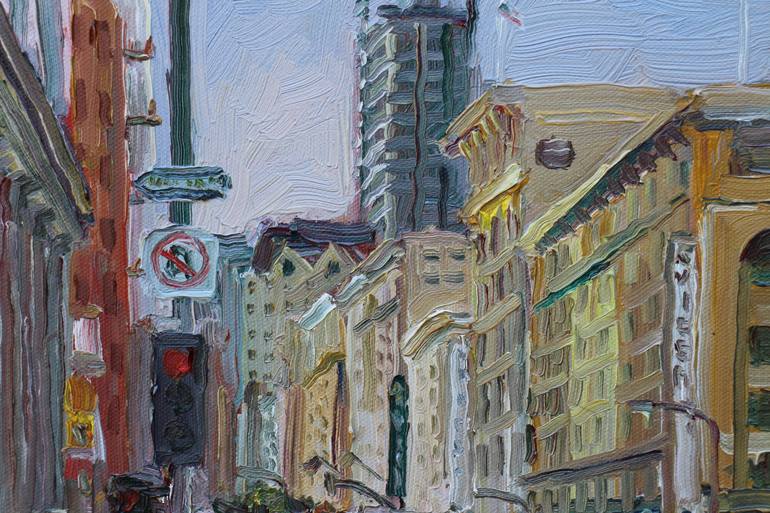 Original Impressionism Cities Painting by John Kilduff