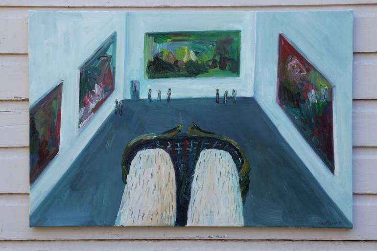 Original Documentary Humor Painting by John Kilduff