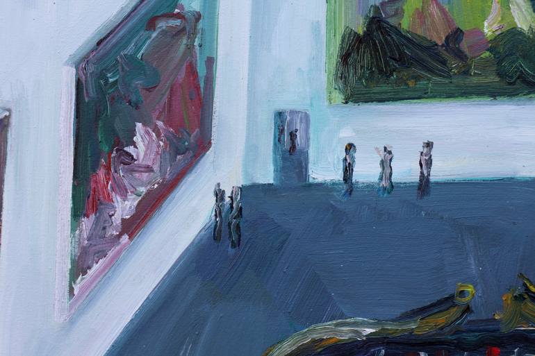 Original Documentary Humor Painting by John Kilduff