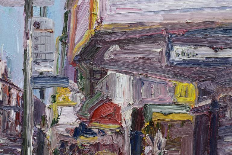 Original Expressionism Cities Painting by John Kilduff