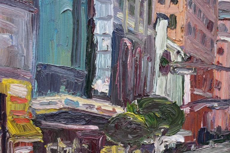 Original Expressionism Cities Painting by John Kilduff