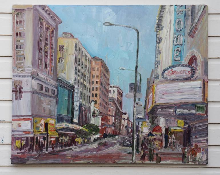 Original Expressionism Cities Painting by John Kilduff