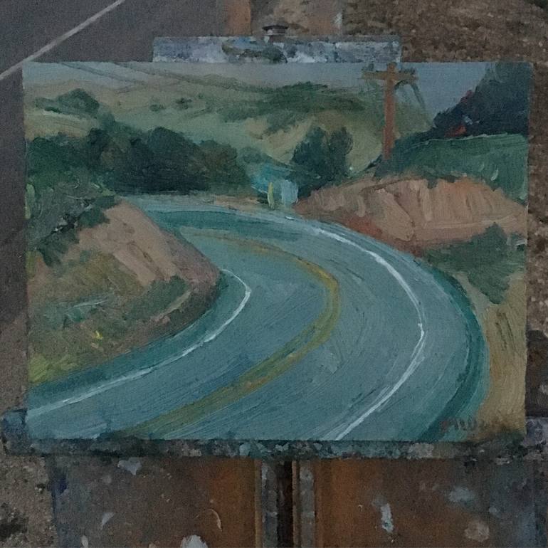 Mulholland Drive Painting by John Kilduff Saatchi Art