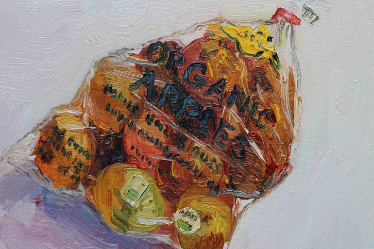 Original Impressionism Food Painting by John Kilduff