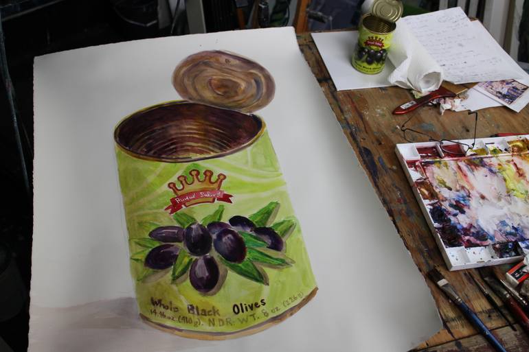 Original Impressionism Food & Drink Painting by John Kilduff