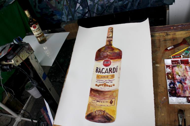Original Impressionism Food & Drink Painting by John Kilduff