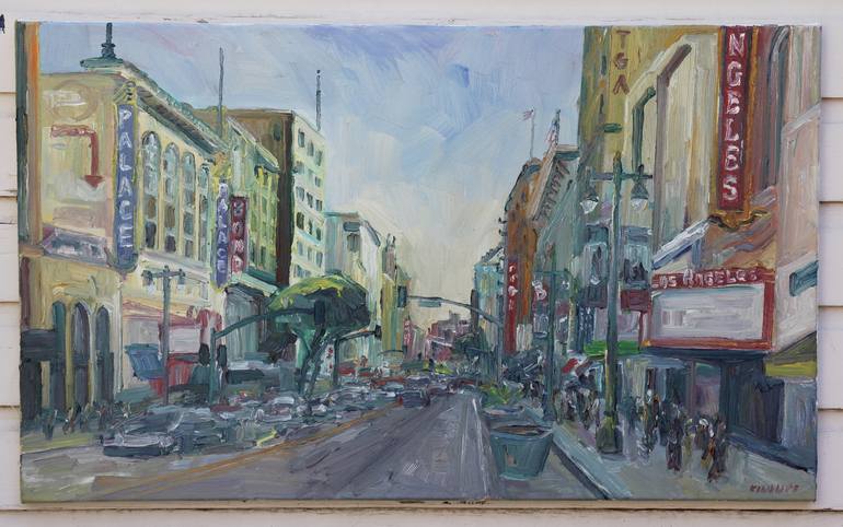 Original Impressionism Architecture Painting by John Kilduff