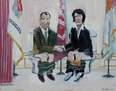 Original Politics Paintings by John Kilduff