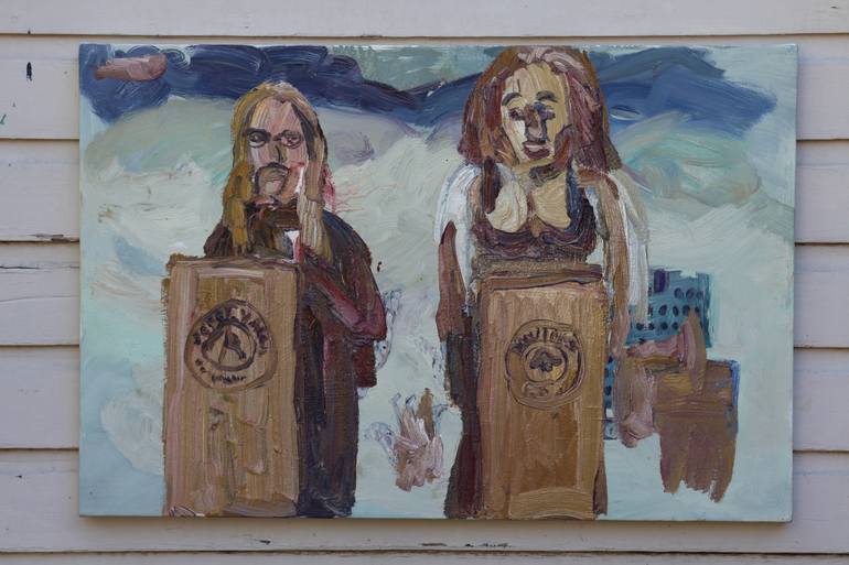 Original Documentary Politics Painting by John Kilduff