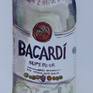 Still life of a Bacardi rum bottle. Watercolor on Arches cold pressed 140 lb watercolor paper.