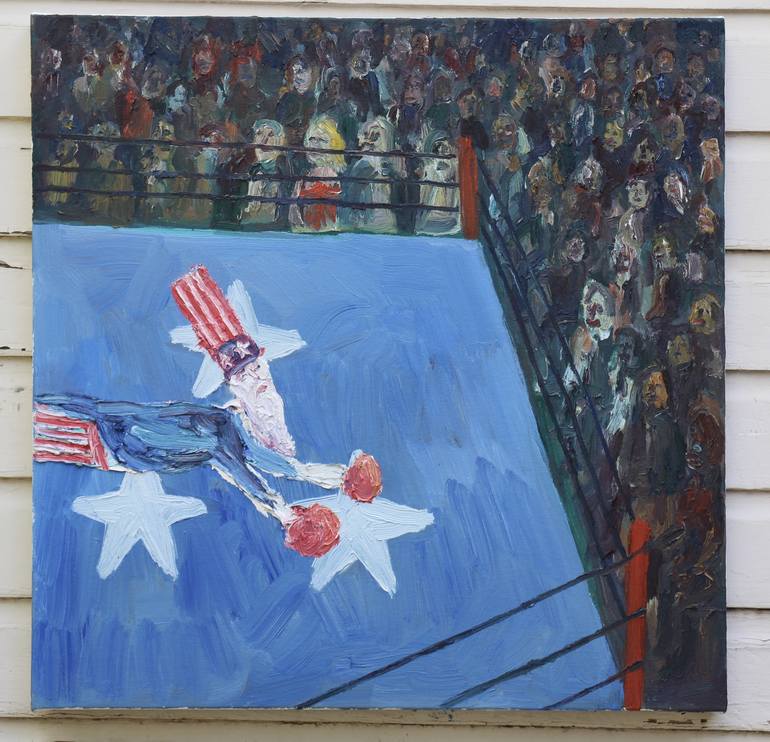 Original Fine Art Sports Painting by John Kilduff