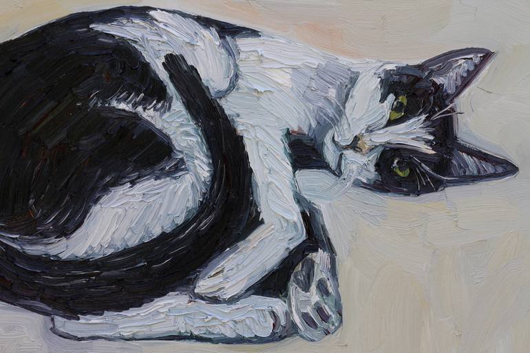 Original Impressionism Animal Painting by John Kilduff