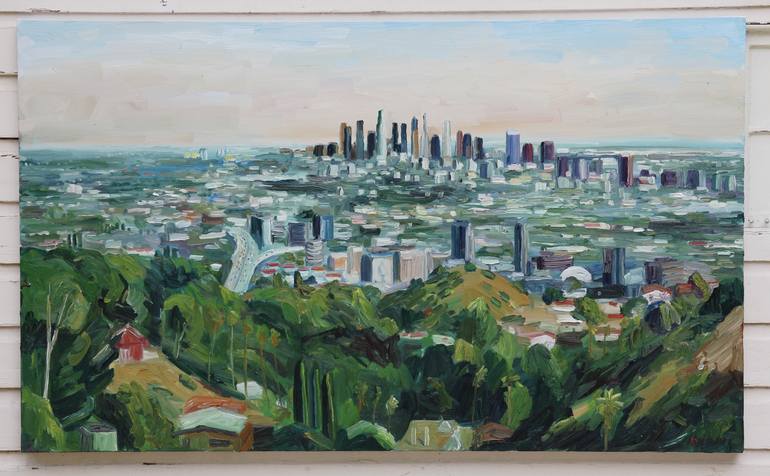 Original Fine Art Cities Painting by John Kilduff