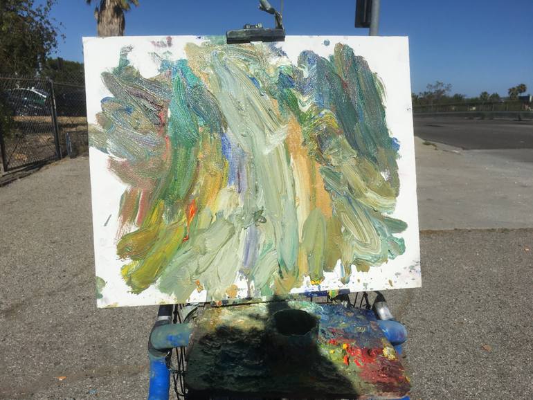 Original Abstract Expressionism Abstract Mixed Media by John Kilduff