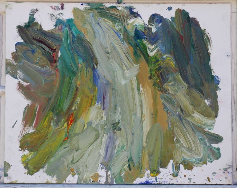 Original Abstract Expressionism Abstract Mixed Media by John Kilduff
