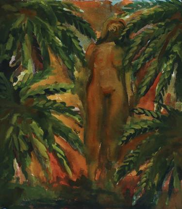 Print of Art Deco Nude Paintings by John Kilduff